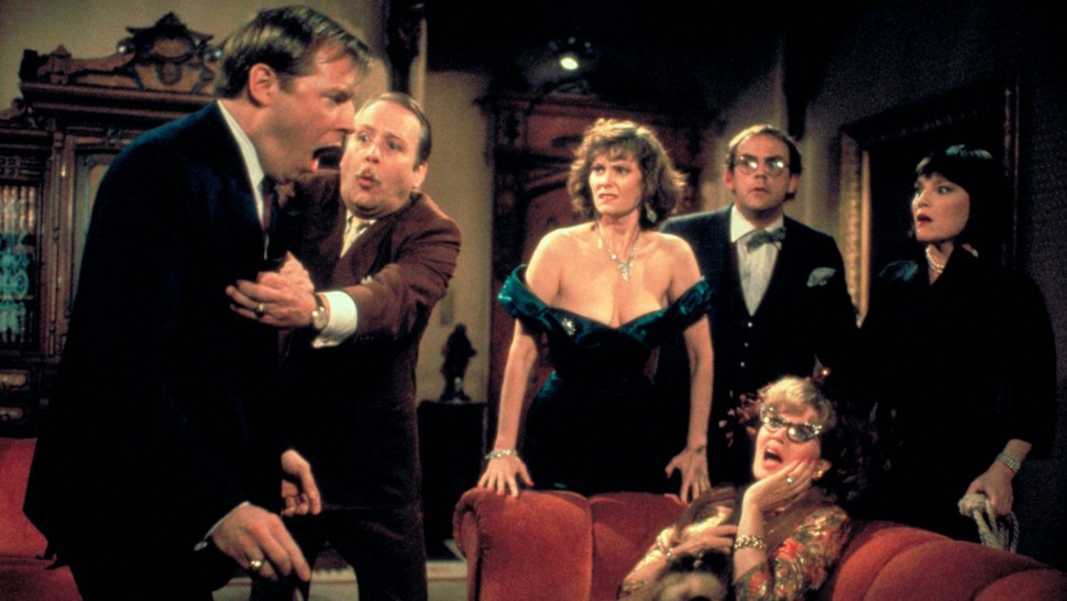 A film guide that looks at Clue (1985), exploring the genre conventions of 