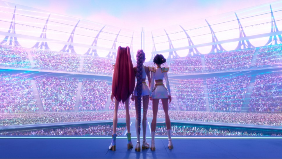 A film guide that looks at Kpop Demon Hunters (2025), exploring concepts of