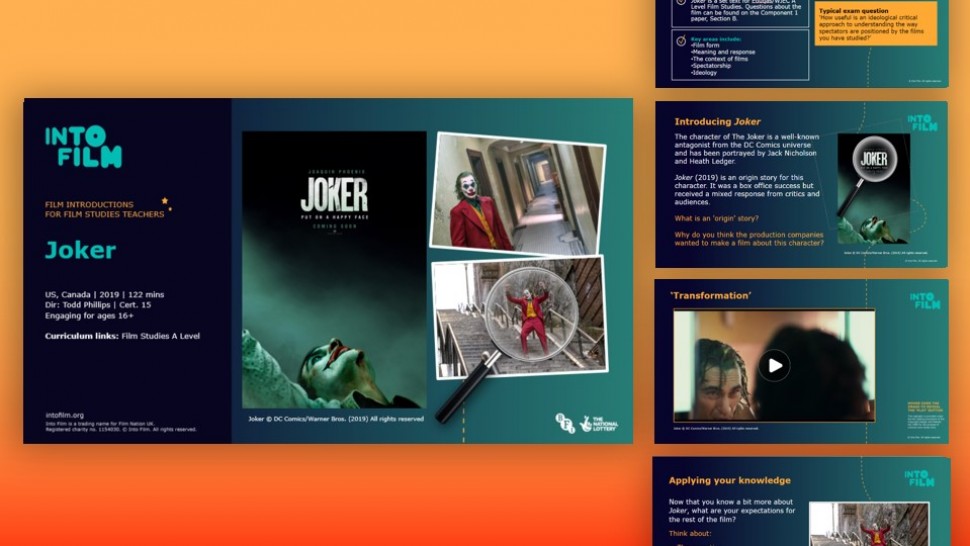 This Joker resource is designed for A Level Film Studies courses. thumbnail