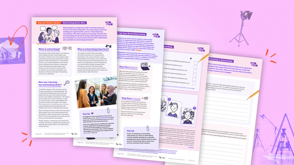 Get your learners thinking about the practicalities of networking by downlo