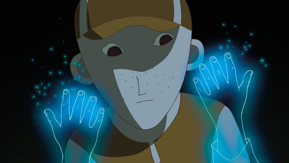A film guide that looks at Phantom Boy (2015), exploring its key topics and
