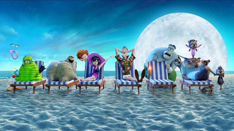 A film guide that looks at Hotel Transylvania 3 (2018), exploring its key t