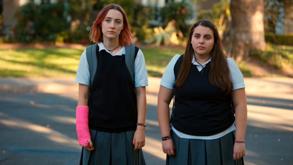 A film guide that looks at Lady Bird (2017), exploring its key topics and t