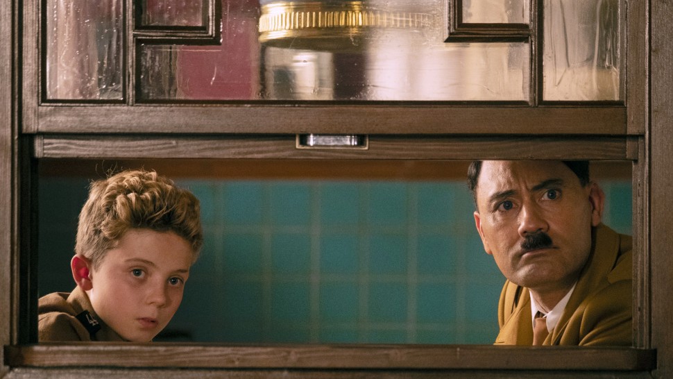 A film guide that looks at Jojo Rabbit (2019), exploring its key topics and