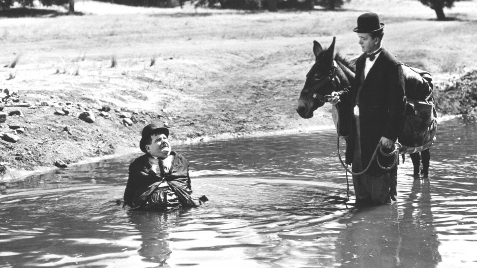 Film Laurel and Hardy Way Out West Into Film